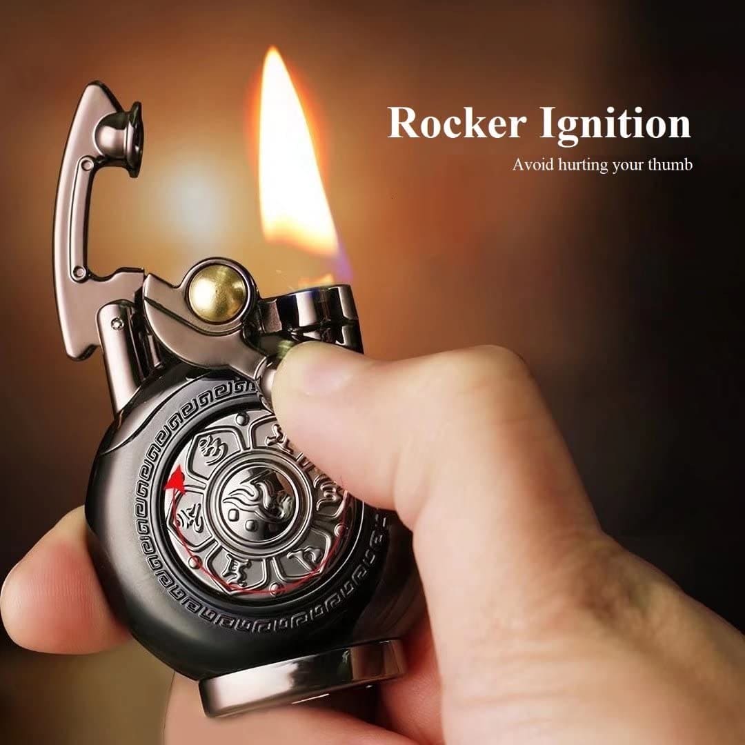 Timeline Vintage Lighter, Pressure Relief Lighter, Aigrette Classic Trench Lighter, Wheel Ignition Kerosene Lighter, Creative Rolling Tray Outdoor Windproof Lighter, Antique Soft Flame Lighter, Reusable Windproof Trench Lighter, Lift Arm Flame Lighters Timeline Vintage Lighter, Pressure Relief Lighter, Aigrette Classic Trench Lighter, Wheel Ignition Kerosene Lighter, Creative Rolling Tray Outdoor Windproof Lighter, Antique Soft Flame Lighter, Reusable Windproof Trench Lighter, Lift Arm Flame Lighters